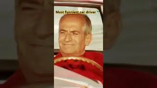 Best French comedy actor Driving 1974 Classic Car. *&times;* Just enjoy the clip . #french #car #comdey