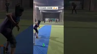 Cricket Chaos Over 🔥 Direct Hits, Boundaries, Runout And Sixes Over Unleashed 🏏 #cricket #shorts