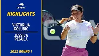 Viktorija Golubic vs. Jessica Pegula Highlights | 2022 US Open Round 1
