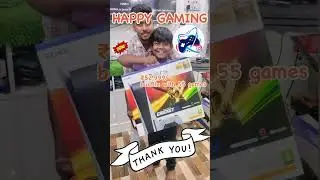 Customer brought a brand new ps5 cricket 24 edition with 55 games at 52,999₹ #playstation5