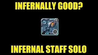 INFERNAL STAFF SOLO PVP - ALBION ONLINE - INTO THE FRAY