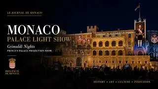 Grimaldi Nights ✨ Prince&rsquo;s Palace in 3D &ndash; Monaco by Night