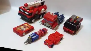 REVIEW UBAH ROBOT BERWARNA MERAH #transformers #tobot #robot #metalcardbot #reviewmainan #toysreview
