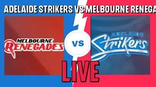 Live Adelaide Strikers vs Melbourne Renegades | ADS vs MLR  T20 Match Big Bash League  easy cricket