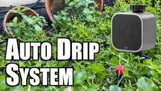 Garden Drip System with Automatic Watering