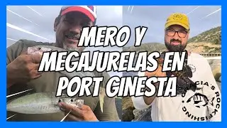 COMO ES LA PESCA DE  MERO Y MEGAJURELAS EN BARCELONA PORTGINESTA CASTELLDEFELS SITGES