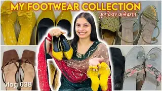 फुटवियर कलेक्शन/My Heels & Bellies|| Footwear Collection  Baabal Ushma || Family Vlogs || vlog - 038