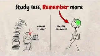 Learn How To Actually Study Before It’s Too Late (The Correct way to study) #Study