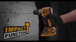 Mesin Bor Impact Drill Cordless 13mm Brushless INGCO CIDLI20602
