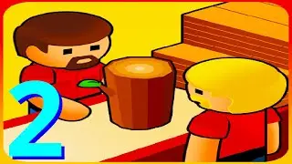 🪵 Timber Workshop 🏭 GAMEPLAY Part 2 MASSIVE Upgrades (Android, iOS)