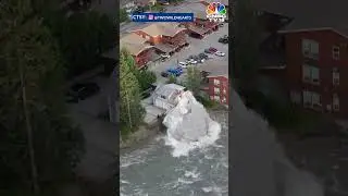 Watch | House Collapses Into River In Alaska, USA During Floods | CNBC TV18