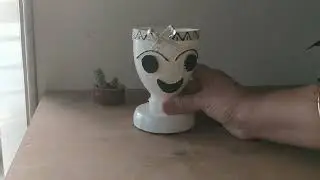 weast plastic bottle ka pot /planter, recycling waste