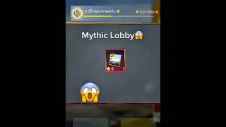 Mythic Lobby 👉😱💯#pubgmobile #pubgshorts #pubg #shortvideo