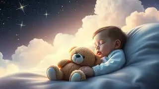 🌿 Calming Baby Lullabies with Ocean & Rain  3 Hours Sleep Music
