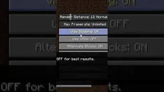 What Does View Bobbing Do In Minecraft? #minecraft #hypixel #shorts