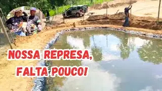 Construindo uma represa/chácara do zero 🙏♥️