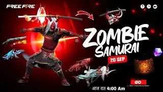 Zombie Samurai bundle return date 🥳💥| Scorpio Evo bundle | Lol emote return 2025 | Ff upcoming event