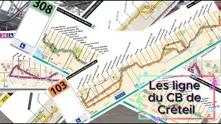 Les ligne du CB de Créteil