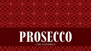 Prosecco - Carl Schonbeck (Lyric Video) #1960smusic #blues #retrocool