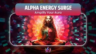 🌟 ALPHA ENERGY SURGE 🔮 | Binaural Beats to Amplify Your Aura & Radiate Magnetic Power | 0.1Hz
