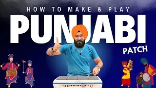 How To Make & Play Punjabi Patch On Octa pad In Just 2 Steps | Janny Dholi