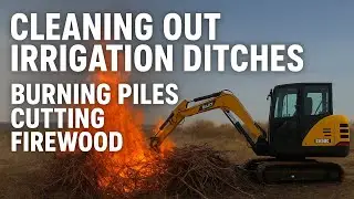 Country Cleanup in Malheur County | Clearing Brush, Fixing Fence & Cutting Firewood