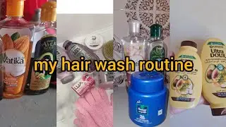 my hair wash routine: منتجاتي للعناية بالشعر من زيوت للتكتيف وتطويل الشعر  إلى ترطيبة وتكتيف وتعطيره