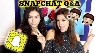 SNAPCHAT Q&A W MY SISTER TAKINGONGISELLE!