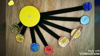 Travail manuel pour vos enfants plan&egrave;te/espace(Sp&eacute;cial confinement)🚀🚀🚀
