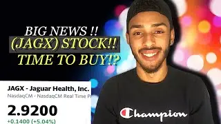 (JAGX) STOCK NEWS! HUGE News For Jaguar Health ! Is Now The Time To Buy JAGX Stock??