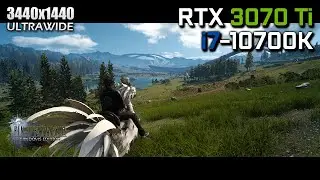 Final Fantasy XV: Windows Edition - RTX 3070 Ti & i7-10700K | Max Settings 3440x1440