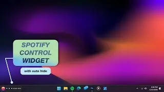 Как установить виджет управления мультимедиа на панель задач Windows 11!