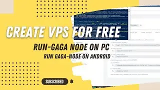 Meson Network | How to create Free VPS (Virtual Private Server) | Run GAGA node from PC & Android