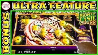 I GOT THE ULTRA FEATURE ON MIGHTY CASH ULTRA 88 SLOT MACHINE