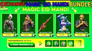 NEW BUNDLES IN MAGIC EID MANDI EVENT | FREE FIRE MAGIC EID MANDI | MAGIC STORE NEW BUNDLES