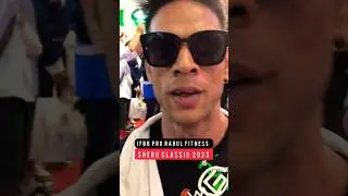 IFBB PRO RAHUL FITNESS || SHERU CLASSIC 2023 || #shorts