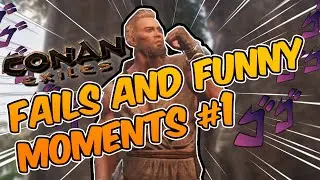 Conan Exiles Fails and Funny Moments - RECLAIMING THE LANDS! #1