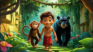 🌿 Mowgli and the Jungle Maze | Cartoon Craze Jungle Adventure 🌿
