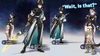 Cipher & Dan Heng response when added TOGETHER 💀 | Honkai Star Rail 3.7