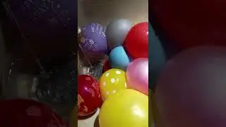 Most Relaxing Balloon Water Burst ASMR #poppballons #balloon #funny 