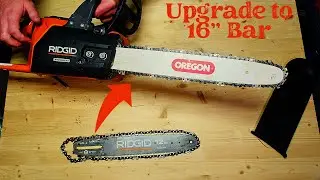 Ridgid Chainsaw Review & Easy 16-Inch Bar Installation Guide