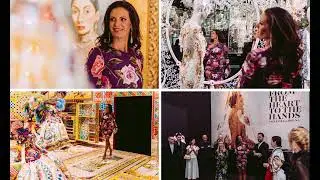 Veronica Bocelli At The Institute Of Contemporary Art, Miami   Dolce & Gabbana Exhibition