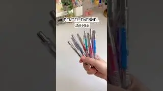 📌ป้ายยาปากกาPENTEL ENERGEL INFREE &iuml; 🔖꒱ ✦⸝⸝ 🖇  #แนะนําเครื่องเขียน #เครื่องเขียน #pentelenergel