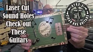 Avo and Green BrickHouse CBGs #bluesguitar #cigarboxguitar #cbgbuilds #guitarbuild #diy