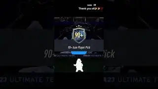 Fifa 23 we open the 90 plus ICON PLAYER PICK🔥🔥 and thank you for 100 subscribers🎉#shorts #fifa