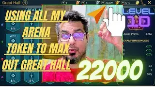 F2P - Great Hall Maxing Out Level 10 - Raid Shadow Legends (Hindi)