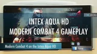 Intex Aqua HD Modern Combat 4 Gameplay