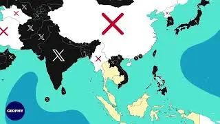All Countries Banned X (twitter) in 2025!