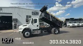 2026 Freightliner M2-106 Plus 12ft Dump Truck, Diesel, Auto, Electric Tarp #16995M
