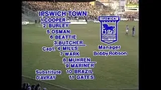 1979/80 - Ipswich v Southampton (Division 1 - 24.11.79)